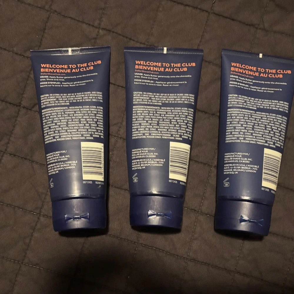 Dollar Shave Club set three
